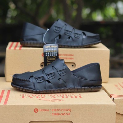 Artificial Leather Magic Super Soft Genuine china Sandal ( kalo 3part)