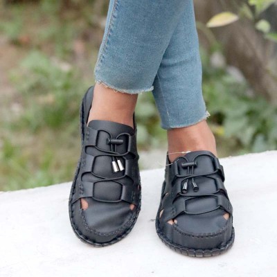 Artificial Leather Magic Super Soft Genuine china Sandal ( kalo fita) Code: 1007